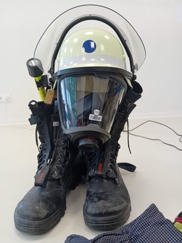 "Wie brennt eigentlich ein Feuer?" Brandschutzerziehung im Martin-Luther Kindergarten